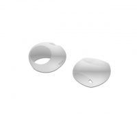 Náhradní silikonové ušní krytky pro sluchátka Apple AirPods 3 - Transparentní