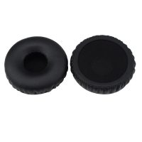 Náhradní náušníky pro sluchátka AKG K67, K618, K619 - Černé, kožené