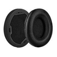 Náhradní náušníky pro sluchátka Beats Dr. Dre Studio 1.0 - Černé, kožené