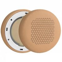 Náhradní náušníky pro sluchátka JBL Duet Bluetooth - Khaki, kožené