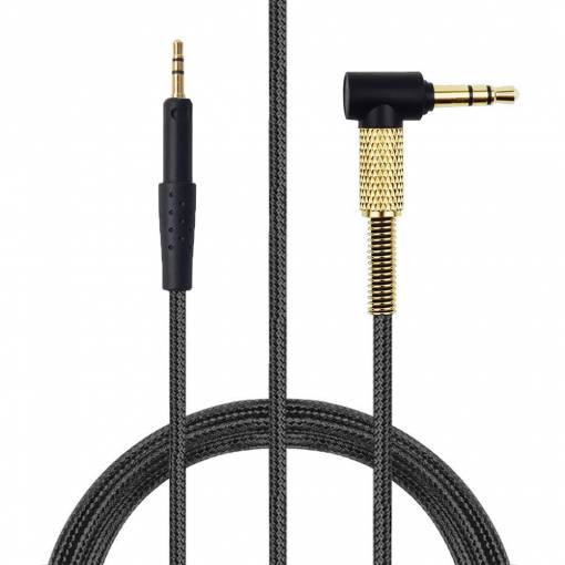 Foto - Náhradní Audio kabel pro sluchátka Sennheiser - Černo zlatý