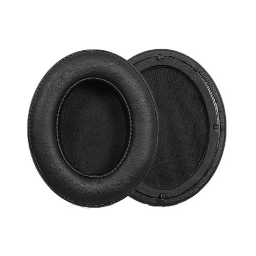 Foto - Náhradní náušníky pro sluchátka Edifier W855BT - Černé, kožené